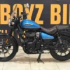 Secondhand Royal Enfield Meteor 350 Model 2022 Supernova Blue Price in Mohali with Features