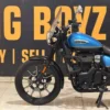 Used Royal Enfield Meteor 350 Supernova Blue Price in Tricity